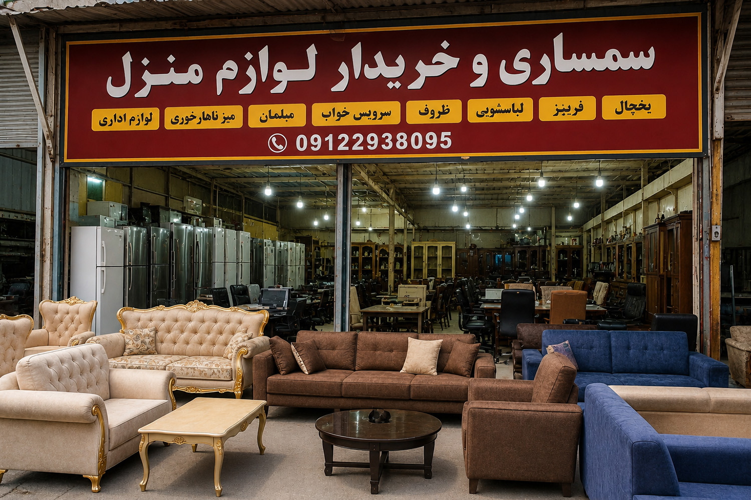 بهترین خریدار مبل دست دوم