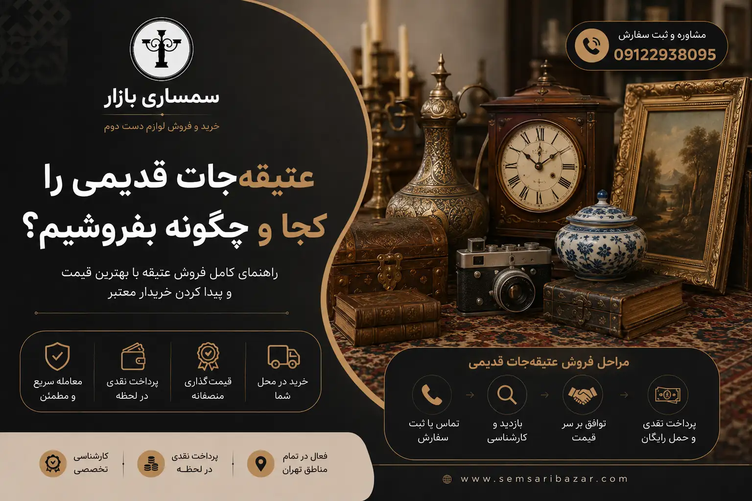عتیقه را کجا بفروشیم